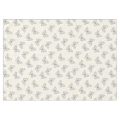 Schmetterlings-Linienkunst-Muster Tischdecke (Vorderseite (Horizontal))