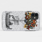 Schmetterlings-Luftschiff Case-Mate iPhone Hülle (Rückseite (Horizontal))