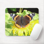 Schmetterlings-Mäusematte Mousepad (Mit Mouse)