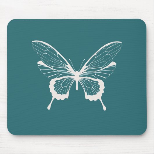 Schmetterlings-Mauspad Mousepad (Vorne)