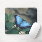 Schmetterlings-Mausunterlage Mousepad (Mit Mouse)