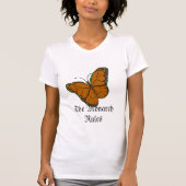 Schmetterlings-Monarch, die Monarch-Regeln T-Shirt (Vorderseite)