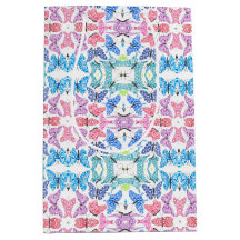 Schmetterlings-Mosaik-Geschenktasche