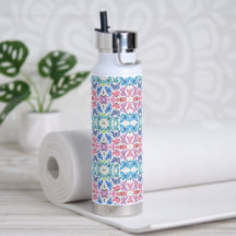 Schmetterlings-Mosaik-Wasserflasche