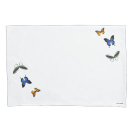 Schmetterlings-Muster-Kissenbezug-Set Kissenbezug