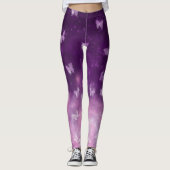 Schmetterlings-Nebelfleck Leggings (Vorderseite)