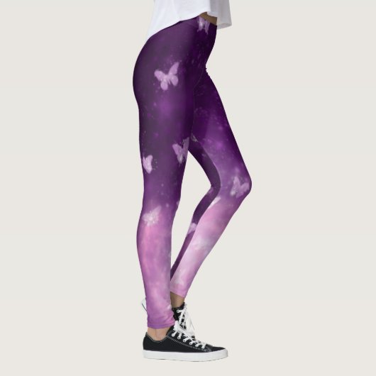 Schmetterlings-Nebelfleck Leggings (Rechts)