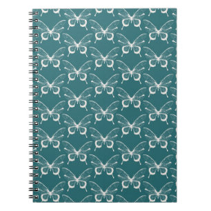 Schmetterlings Notizbuch Notizblock