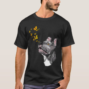 Schmetterlings-Outfit Pitbull-Hundebesitzerin Feen T-Shirt