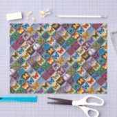 Schmetterlings-Patchwork Seidenpapier (Handwerk)