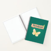 Schmetterlings-Planer-Notizbuch Notizblock (Innenseite)