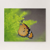 Schmetterlings-Reihe - afrikanischer Monarchfalter Puzzle (Horizontal)