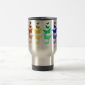 Schmetterlings-Reise-Tasse Reisebecher (Mittel)