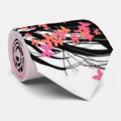 Schmetterlings-Riss-Krawatte Krawatte (Gerollt)