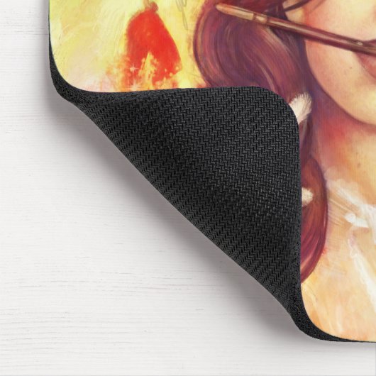 "Schmetterlings-Ruf" Mousepad (Ecke)