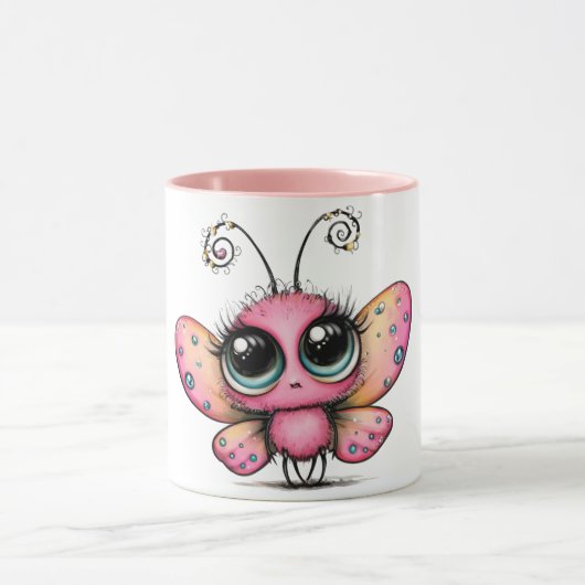 Schmetterlings-Schatz-Kaffeetasse Tasse (Zentrum)