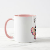 Schmetterlings-Schatz-Kaffeetasse Tasse (Links)