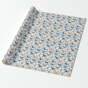 Schmetterlings-Schönheiten Geschenkpapier