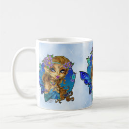 "Schmetterlings-Schönheits-" Tasse