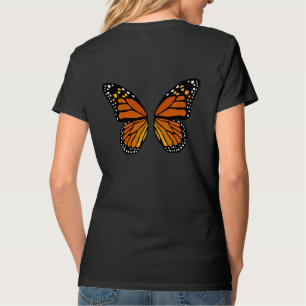 Schmetterlings-Shirt-Damen-niedliche T-Shirt