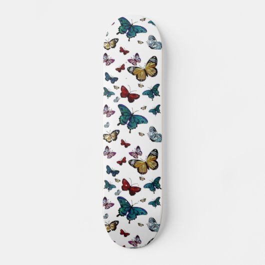 Schmetterlings-Skateboard Skateboard (Vorderseite)
