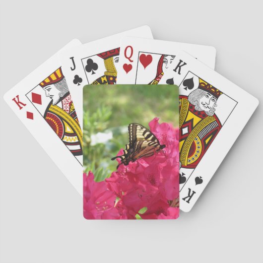 Schmetterlings-Spielkarten Spielkarten (Rückseite)