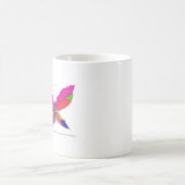 Schmetterlings-Spritzen Kaffeetasse (Mittel)