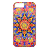 Schmetterlings-Spritzen-Kaleidoskop Case-Mate iPhone Hülle (Rückseite)