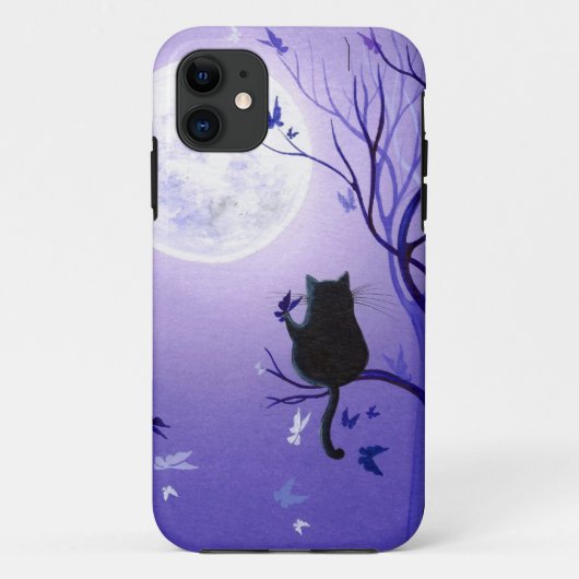 Schmetterlings-Strudel Case-Mate iPhone Hülle (Rückseite)