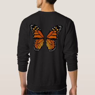 Schmetterlings-Sweatshirt-Unisexschmetterling Sweatshirt