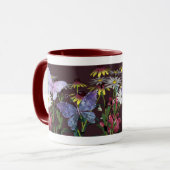 Schmetterlings-Tanz Tasse (Vorderseite Links)