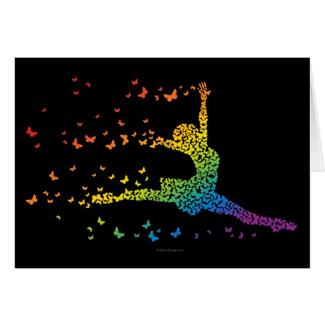 Schmetterlings-Tänzer (Vorderseite (Horizontal))