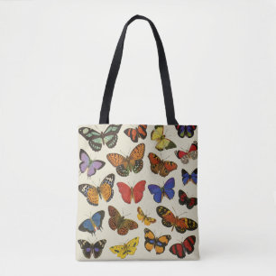 Schmetterlings-Taschen-Tasche ganz über Druck Tasche