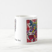 Schmetterlings-Tasse Kaffeetasse (Mittel)