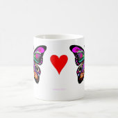 Schmetterlings-Tasse Kaffeetasse (Mittel)