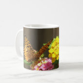 Schmetterlings-Tasse Kaffeetasse (Vorderseite Links)