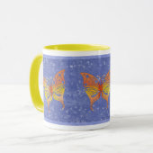 Schmetterlings-Tasse Tasse (Vorderseite Links)