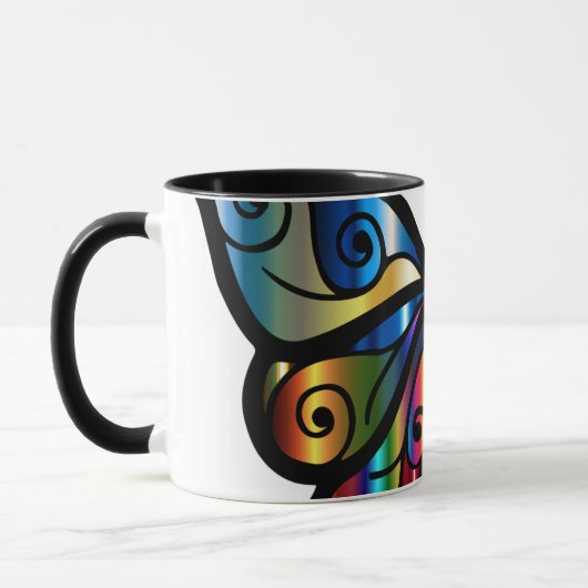 Schmetterlings-Tasse Tasse (Links)