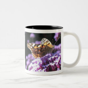 Schmetterlings-Tasse Zweifarbige Tasse
