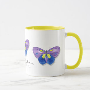 Schmetterlings-Tassen u. Trinkbehälter Tasse