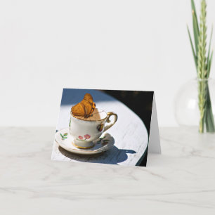 Schmetterlings-Tee Karte