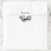 Schmetterlings-Thema Runder Aufkleber (Tasche)