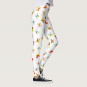 Schmetterlings- und Blumendesign Leggings (Rechts)