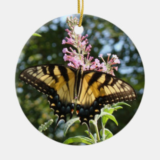 Schmetterlings-Verzierung Keramik Ornament