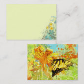 Schmetterlings-Visitenkarten Visitenkarte (Vorne/Hinten)