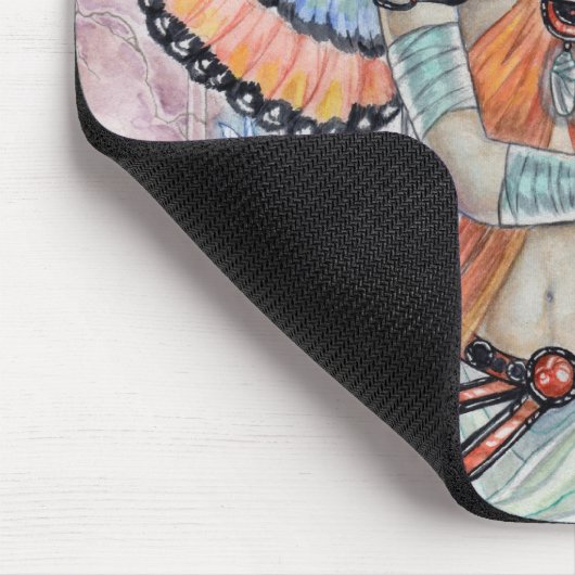 Schmetterlings-Wächter Mousepad (Ecke)