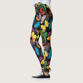 Schmetterlings-Weltdunkelheit Leggings (Links)