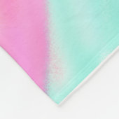 Schmetterlings Windspieldecke Fleecedecke (Ecke)