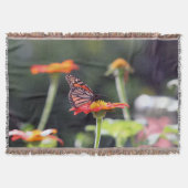 Schmetterlings-Wurfs-Decke Decke (Vorderseite)