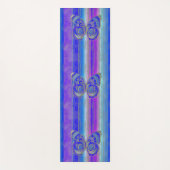 Schmetterlings-Yoga-Matte Yogamatte (Vorderseite)